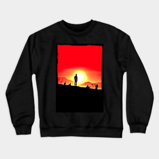 Raiders by Sunset Crewneck Sweatshirt